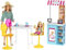 Barbie Dolls and Gelato Cafe Playset
