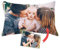 Wanapix | Kissen Personalisiert | Fotokissen | enthalten Füllung | Beidseitig Personalisierbar | Keine Ränder | Bezug in der Waschmaschine waschbar | 40 x 25 cm
