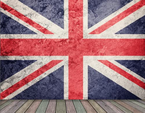 Chicbanners Union Jack Flag UK England V3 Wall Art Wall Mural Wallpaper fit with Standard Wall Paper Paste 300cm Wide x 240cm deep