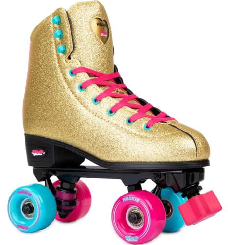 Rookie Rollerskates Rollschuhe, Erwachsene Unisex, Gold (Gold), 39.5