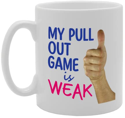 Coralgraph Inc MG5530 My Pull Out Game is Weak Novelty Gift Printed Tea Coffee Ceramic Mug