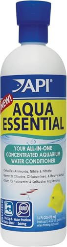 API Aqua Essential Aquarium Water Conditioner 16 Ounce Bottle