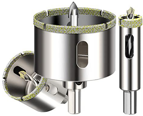 16-100mm Trou Scie Noyau Foret Ouvreur Outils De Coupe pour Verre Céramique avec Foret Centre,40mm