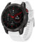 Strap-it Silikonarmband - kompatibel mit - Epix Gen 2 (47mm) Armband - Weiß - Fenix 5/6/7/8 (47mm) - Fenix E - Forerunner 745