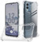 PIXFAB Custodia trasparente per Nokia C32, antiurto [ultra sottile] resistente ai graffi in gel di silicone [custodia protettiva] per Nokia C32 - trasparente