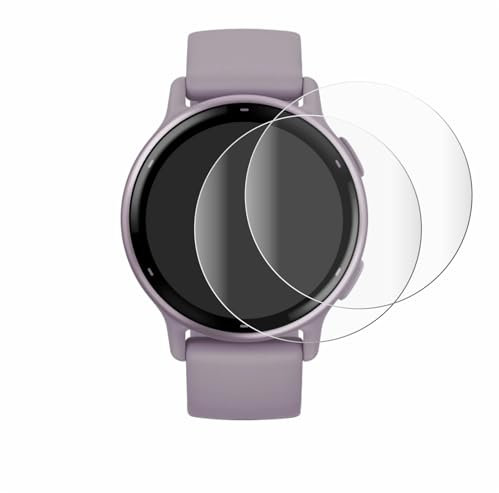 brotect Protection Intégrale 3D Incurvé pour Garmin vivoactive 5 (2 Pièces) - Couverture Complète, Film Protection Écran