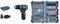Bosch Professional Akku Schlagbohrschrauber GSB 12V-35 (inkl. 2x3.0 Ah Akku, Ladegerät GAL 12V-40) + 35-tlgs. Bohrer Bit Set (Pick and Click, Zubehör für Schlagschrauber, mit Bits und Universalhalter)