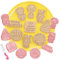 3D Keksausstecher, Kunststoff Ausstecher, Kinder Keksausstecher, 8PCS Rosa Ausstecher Cartoon Keksausstecher Karikatur Plätzchenform 3D Cartoon Cookie Cutter Plätzchenausstecher