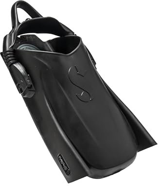 SCUBAPRO Modulares Flossensystem, offene Ferse, Boot-Fit-Tasche zum Tauchen, Größe XL, Schwarz
