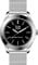 ICE-WATCH - Ice Steel Silver Black - Silbergraue Herrenuhr mit Metallarmband - 023795 (Medium)