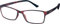 ESPRIT Brillengestell (Modell ET17447N) für Unisex, Rechteckig, gefertigt aus Ultem (inklusive Brillenetui)