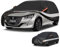 Holthly Autoabdeckung Passend für Peugeot 208(2012-2025) 10 Schichten Vollgarage Auto Abdeckplane 100% Wasserdicht Autoplane Outdoor Autogarage Wasser und Staubschutz,Wind,Regen und UV Schutz