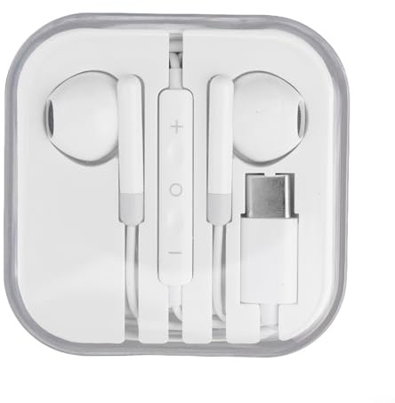 Type C Kopfhörer für Redmi, für Huawei, klares Audio mit tiefem Bass (J12)