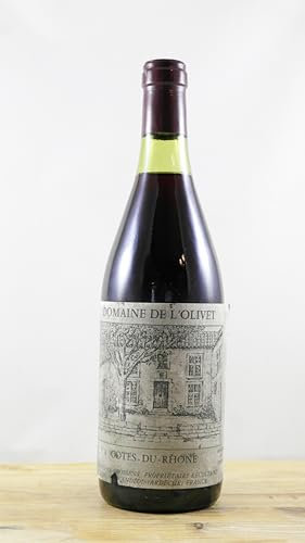 Domaine de l'Olivet Bouteille de Vin Millésime 1984