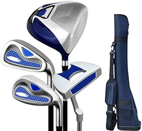 Set Completo Di Mazze Da Golf Da 4 Pezzi For Uomo E Donna, For Mano Destra, Set Completo Da Golf For Uomo E Donna, Set Di Mazze Da Golf Con Piccola Borsa, For Interni Ed Esterni.