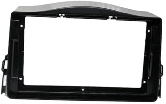 Panel Radio Coche 2Din 9/10, 1 Pulgadas para Toyota para RAV4 2007-2012 Reproductor Radio 2 DIN Marco DVD Adaptador Conexión Embellecedor Tablero Panel Facia(Only 9 Inch Frame)