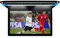 XTRONS® 15.6 Inch Ultra-thin FHD Digital TFT Screen 1080P Video Car Overhead Player Roof Mounted Monitor HDMI Port Version IR Headphones(Black&White) Included