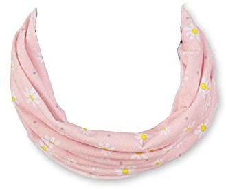 Sterntaler - Halstuch Loop Allrounder für Mädchen Gänseblümchen, rosa - 1521859, Größe M