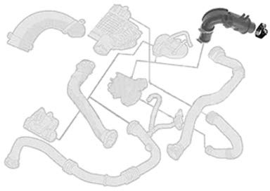 Borg & Beck BTH1281 Turbo Hose To Fit Ren 1 5Dci K9K 98-