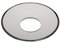 Tropfenfänger Ø 6.8 cm Glas mit Silberrand