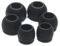 BNBUKLTD® REPLACEMENT SILICONE EARPHONE TIPS EARBUDS X 12 S,M,L