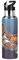 Vnurnrn Art Ours De Basket-Ball Bouteille d'eau Isotherme avec Paille en Acier Inoxydable Gourde 600ML, Sans Bpa Gourdes Eau pour Enfant Sport Randonnée École Bureau