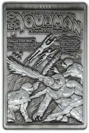 FaNaTtik DC Comics Collectible Plaque Aquaman Limited Edition