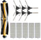 NUSHKE Staubsauger Roller-Seitenbürstenfilter. Kompatibel for Blaupunkt Bluebot XEASY BPK VCBB1XE/XPOWER/BPK-VCBB1XPW+. Staubsaugerteile (Color : A)