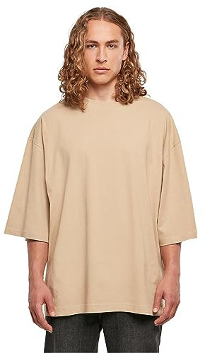 Build Your Brand Herren T-Shirt Huge Tee unionbeige XL