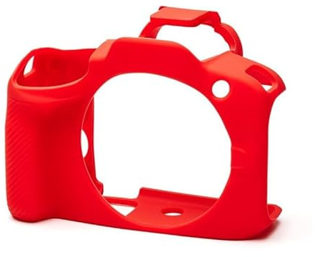 easyCover - Silikon Kameratasche - Schutz für Ihre Kamera - Canon R50 - Rot