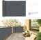 SUNNY GUARD Balkon Sichtschutz 100x300cm HDPE Balkonverkleidung Balkonabdeckung Balkonumspannungen,Sonnenschutz und Atmungsaktivität,Geeignet für Balkon,Garten,Terrasse,mit Kabelbinder,Anthrazit