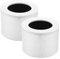 Levoi Cor Mini Air Purifier Filter Replacement Filter for Levoi Cor Air Purifier Levoi cor Levoi Filter, 3-in-1 Highly Efficient Activated Carbon, Levoi Cor Filter, White Pack of 2