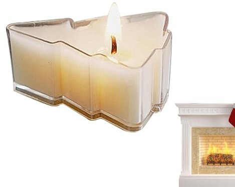 Candele per albero di Natale, candele profumate di Natale | Candele decorative natalizie Candele a forma di albero - Candele per aromaterapia uniche Candele da tè per interni ed esterni