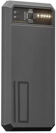 ORSEN E53 Power Bank 10000mAh 20W Fast Charging 3 Ports 2 USB 1 Type C LED Indicators Gray