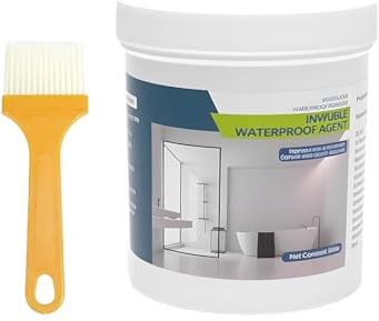 Hitburu Agente Impermeabilizzante Invisibile,Adesivo Riparatore per Doccia | Sigillante Impermeabile Trasparente Multifunzionale per Soffitto Bagno Cucina Finestra Box Doccia Esterno Terrazzo