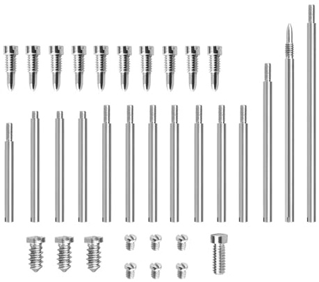 Tomvorks Klarinetten-Reparatur-Werkzeug-Set, Unverzichtbare, Langlebige Leistung für die Wartung von Blasinstrumenten für Profis aus Metall