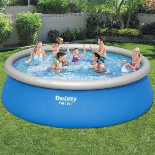 Generico Set per Piscina Gonfiabile Fast Set Rotonda 457x122 cm,Piscine e Spa,Piscine-93110