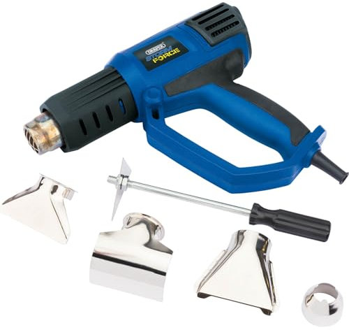 Draper 15225 Storm Force Hot Air Gun (2000W) 2000 W 230 V , Blue