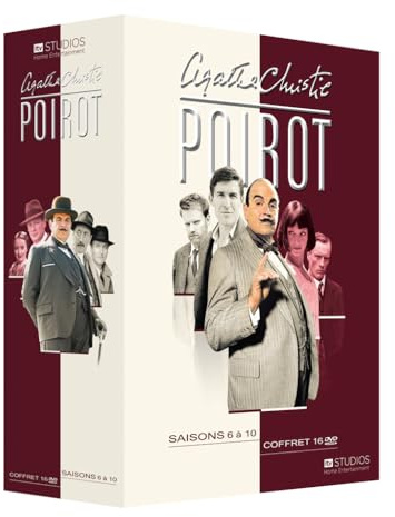 Agatha Christie : Poirot - Saisons 6 à 10 - Coffret 16 DVD