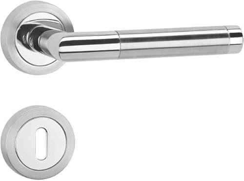 ZWpro Rosettengarnitur BB-390 | BB | Edelstahl feinmatt und poliert