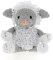 Hoooked PAK130 Amigurumi Lamb Lewy Häkelset, Baumwolle, Weißtöne, Einheitsgröße