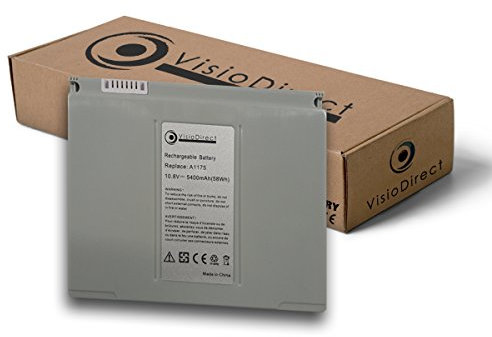 Batterie Compatible Apple MacBook Pro 15'' A1226 A1175 A1260 11.1V 5400mAh -VISIODIRECT-