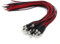 Evemodel 20 Stk. Vorverdrahtete LED 2mm weis Dioden Lampe Beleuchtungs mit Kabel 20cm 12-18 V