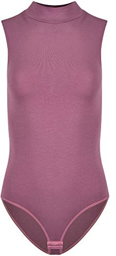 Evoni Damen Body mit Halbkragen