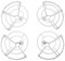 DJFEI Propellerschutz für DJI Mini 4K/2/MINI SE/MINI Drone, 360° Propeller Guard Schutzrahmen Prop Guards Schutz Propeller Protektor Paddel Schützt Zubehör für DJI Mavic Mini 2