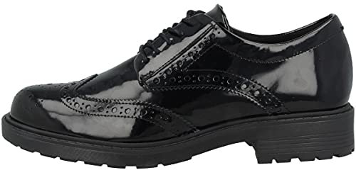 Clarks Orinoco2 Limit, Oxford Donna, Black Pat, 38 EU