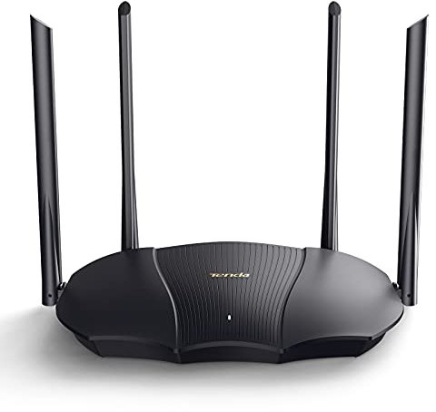 Tenda RX9 Pro AX3000 WiFi 6 Gigabit Dual Band Wireless Router, 2402Mbps/5GHz+574Mbps/2.4GHz, 1.6GHz Dual-Core Chip, Design for Gaming,4K/8K