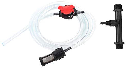 Düngerbeimischgerät, Bewässerungssystem Gartenbewässerungsgerätesatz Bewässerungs Venturi Dünger Injektoren Fertilizer Injektoren Device Filter Rohr Kit mit G3 / 4 Dünger-Injektor
