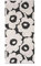Marimekko - Badetuch, Duschtuch - Unikko - Baumwolle - Farbe: Charcoal-Off White - 70 x 150 cm