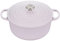 Le Creuset Casseruola rotonda firmata in ghisa smaltata con coperchio, 7,25 l, scalogno